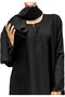 Desert Dress Dubai Abaya & Shawl 2-Piece Ladies Womens Prayer Loose Travel Hajj Umrah Full Cover Hijab Mosque Musolla School - 5