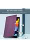 iPad 10.2 Case for 9th/8th/7th Generation (2021/2020/2019) - Slim Translucent Hard PC Protective Smart Cover with Stand - Purple - 4