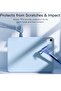 Slim Trifold Stand Case for iPad 10th Gen (10.9-Inch, 2022) - Shockproof Cover, Pencil Holder, Auto Sleep/Wake, Sky Blue - 4