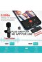 Upgraded Plug Play Wireless Lapel Lavalier Microphone for iPhone iPad Recording YouTube Facebook Live Stream Vlog Auto-Sync Wireless Mic with 2 Clips No Need App Bluetooth - 8