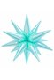 22 Inch Holographic 3D Pole Star Foil Balloon Neon (Color) Party Decoration Helium Compatible 56 cm