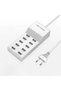 Multi-Port Desktop Charger 10 USB Ports White – Universal Intelligent Fast Charging Station for Family Emergency & Travel - 7
