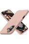 Premium Soft Liquid Silicone Case for iPhone 16 – Silky and Soft Touch Series Full-Body Protective Bumper (Sandy Pink)