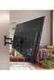 Full Motion TV Wall Mount Monitor Wall Bracket with Swivel & Articulating Tilt Arm, Fits up to 55 Inch - 3