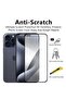 Screen Protector for iPhone 15 Pro Max Tempered Glass 9H Hardness Edge-to-Edge Clear - 7