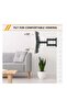 TV Stand for 26-75 Inch TV, Wall Mount with Double Arm Bracket, 40kg Capacity. - 6
