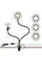 Light Stand for Live Stream, Selfie Ring Light with Webcam Mount for Logitech C925e, C922x, C930e,C922,C930,C920