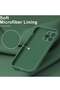 iPhone 14 Pro Max Case with Screen Protector,Enhance Camera Protection,Soft Flexible Silicone Gel Rubber Cover,Slim Fit Shockproof Protective Phone Case for iPhone 14 Pro Max 6.7" Dark Green - 4