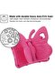 Hot Pink iPad 10th Gen Kids Case (10.9" 2022) – Butterfly Design with Kickstand, Rugged Shockproof EVA Protection - 7