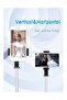 Bluetooth Extendable Selfie Sticks with Wireless Remote and Tripod Stand, 3-in-1 Multifunctional Selfie Stick with Tripod Stand Compatible with iPhone/OnePlus/Samsung/Oppo - 5