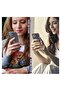 iPhone 14 Pro/14 Pro Max Camera Lens Protector, Diamonds Bling Tempered Glass - Diamond Black - 6