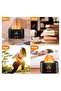 Flame Air Diffuser, Humidifier, Portable Noiseless Aroma Diffuser with Multicolor Lights - 3