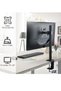 Single Monitor Mount, Monitor Arm with Height Adjustable Stand for 13 to 32 inch Flat Curved Computer Screen - 2