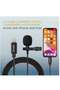 iPhone Lavalier Microphone - VEYDA VD-LL1 Lightning Adapter Lav Lapel Clip-on Omnidirectional Condenser Mic - 2