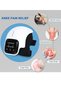 Sunyark Knee Massager - Rechargeable Wearable Knee Massager with Heat, Large LED Screen, Smart Electronic Device for Knee Joint Pain, Swelling, Injury, and Stiffness (Black) - 3