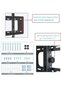 26" - 75" Fixed TV Wall Mount Bracket, Universal Tilt TV Heavy Duty Wall Mount Adjustable TV Stand for LED LCD OLED Plasma TV with Super Strong 50kg Weight Capacity VESA up to 700 x 400 - 6