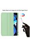 Smart Case for iPad Air – Matcha Green, Compatible with 6th Gen 11-Inch (2024) and 5th/4th Gen 10.9-Inch (2022/2020) with Touch ID & Auto Wake/Sleep - 2