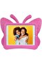 Cute Butterfly Shockproof EVA Foam Stand Cover for 9.7" iPad Air/Air 2/2017/2018 - Rose - 3