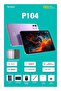 P104 10.1-inch Android 13 Tablet, Dual SIM, 16GB RAM, 1TB Expandable Storage, 10000mAh High-Capacity Battery, Silver – Powerful, Portable & Multi-Functional - 2