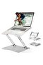 Foldable Laptop Stand with Heat Dissipation, Ergonomic Design for MacBook Air/Pro Dell HP XPS Lenovo
