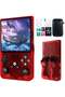 2025 R36MAX Retro Handheld Game Console - Red | 4.0 Inch IPS Screen, Linux System - 2