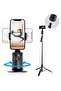 Auto Face Tracking Tripod – 360° Rotation Smart Tracking Phone Holder, Gesture Control, No App Required