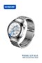 X39 MAX Multi-Function Smart Watch With 7 Pair Straps and Charging Cable Designed for Mens Silver - 6