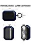 Airpods 3 Case(2021) with Keychain, Full-Body Rugged Military Grade Protective Cover - 5