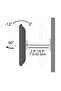 TV Wall Mount for 32 to 80 inch LCD LED Plasma Screens Fully Articulating VESA Stand Bracket - 3