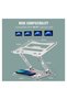 Laptop Stand, Foldable Height Lift Laptop Stand, Heat Dissipation, Ergonomic Design, Compatible with MacBook Air/Pro Dell HP XPS Lenovo Chromebook Ipad All Laptops 10-17'', Silver, F1-2 - 7