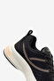 Women AKIRA Energy Return Lace-Up Running Shoes-Black - 6