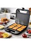 Electric Grill Maker 1200W – Non-Stick Grill & Panini Press with Double Side Heating, Adjustable Temperature Control, Easy-to-Clean Contact Grill for Sandwiches, Meat & Snacks - 6