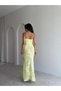Straps Flower Pattern Long Dress Wedding Guest Prom Engagement Dress 4 Color Options - 4