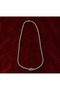Gold Piece Detailed Non-Spinning Glowing Waterway Necklace - 2