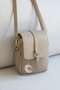 Double Zippered Cross Strap Women's Shoulder Bag En16 Length22 - 2