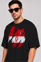 Unisex Oversize T-Shirt Turkey Printed Black and White T-Shirt World Cup Football Team Uniform Pre-Printed Cotton Crew Neck Short Sleeve Summer T-Shirt