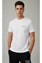 Men's Basic White T-Shirt - 4
