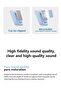 M8 1-to-2 Mini Wireless Lavalier Microphone – Dual Mic Set with Intelligent Noise Cancellation - 5
