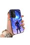 Samsung Galaxy A26 Compatible Silicone Edge Hard Back Case Couple Phone Case with Line Pattern