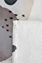 Geometric Gray Young Room Single Pique Set - Anthracite Mink 160X220 cm Quilted Bedspread - 7