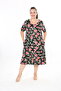 Women's Large Size Licra Dress - 3