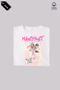 Manifest Group Lidya Design Printed Girls' T-Shirt 100% Cotton 4-13 Years Old - 3