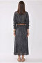 Batik Patterned Organic Fabric Shirt Skirt Lined Set - 3