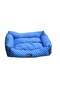 Makaron Series Rectangle Pet Bed Large - 95x75x22cm - Soft Washable Fabric, Reversible Cushion, Non-Slip Base - Ideal for Large Cats & Dogs