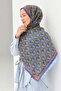 Tencel Monare Shawl Bud Purple - 2