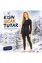 |   Teenage Girls School Thermal Suit Winter Cotton (Black) - 8