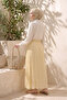 Lined Skirt 260148 - Butter Yellow - 6