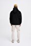Men's Straddie Hoodie Black - 5