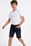 Boy's Lycra Denim Shorts Pnt6011 - 3