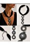 Design Necklace with Shawl-Look Accessories - 2